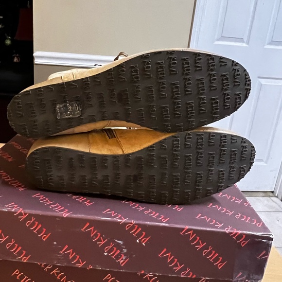 Anika Lace Boot Natural Khaki Crosta & Gorman 6.5 New in Box - Picture 7 of 13